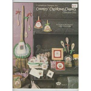 Canterbury Designs Country Christmas Classics Collection One Cross Stitch